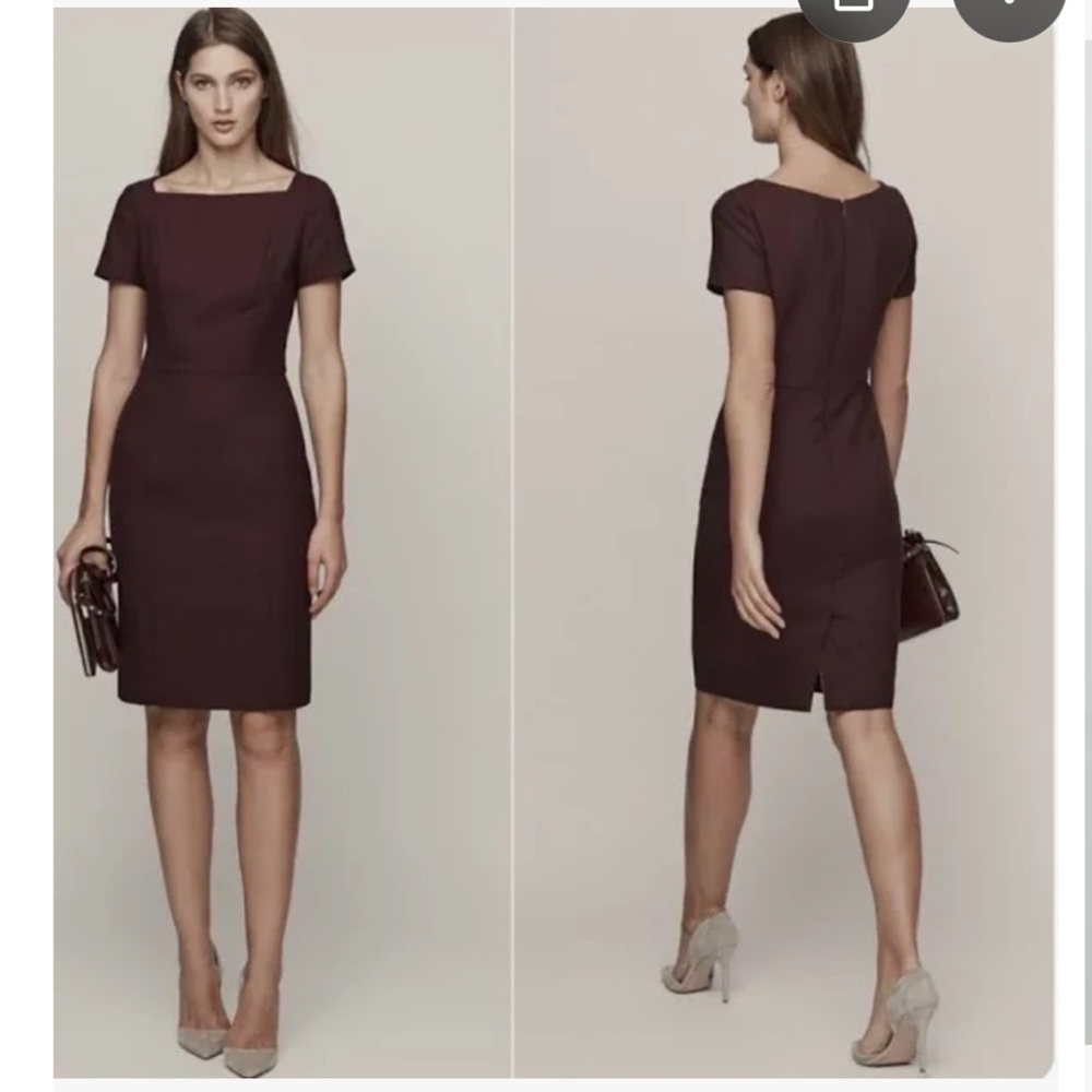 Reiss atlee Women's Brown Tailored Dress